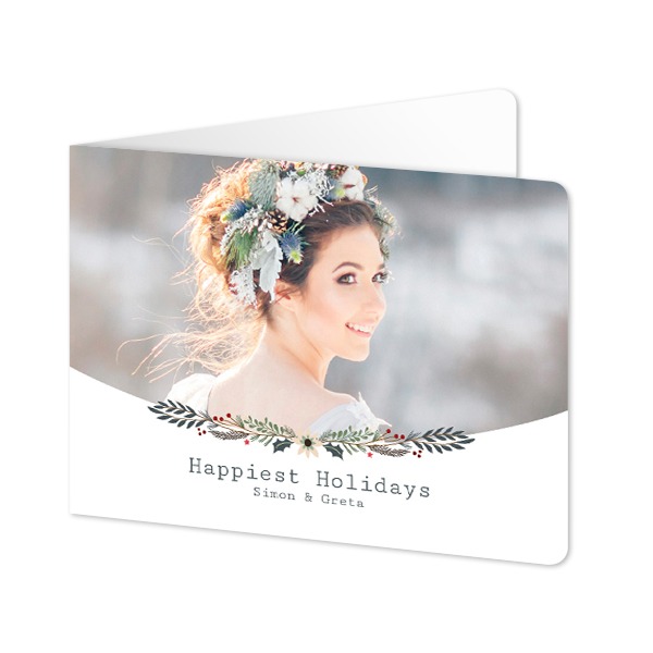 Taitekortit Vaaka pyöristetyillä kulmilla 14,3 x 10 cm