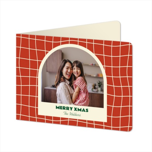 Foldede Fotokort landskab runde hjørner 14,3 x 10 cm