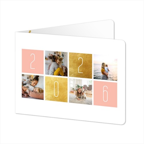 Folded card landscape rounded corners 14,3 x 10 cm Folded card landscape rounded corners 14,3 x 10 cm