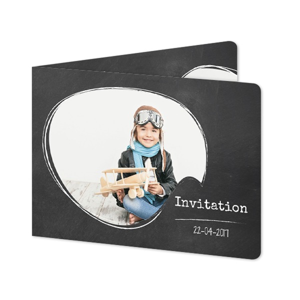 Folded card landscape rounded corners 14,3 x 10 cm Folded card landscape rounded corners 14,3 x 10 cm