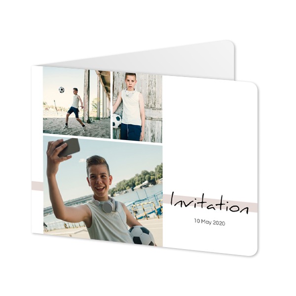 Foldede Fotokort landskab runde hjørner 14,3 x 10 cm Foldede Fotokort landskab runde hjørner 14,3 x 10 cm