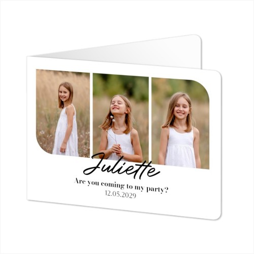 Foldede Fotokort landskab runde hjørner 14,3 x 10 cm Foldede Fotokort landskab runde hjørner 14,3 x 10 cm
