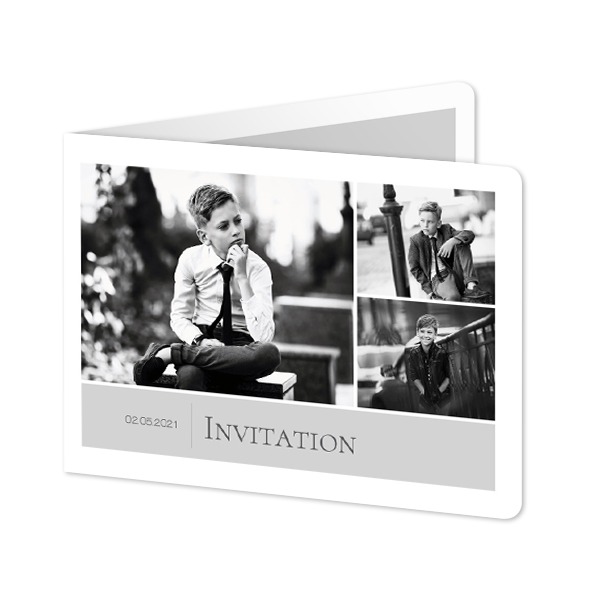 Folded card landscape rounded corners 14,3 x 10 cm Folded card landscape rounded corners 14,3 x 10 cm