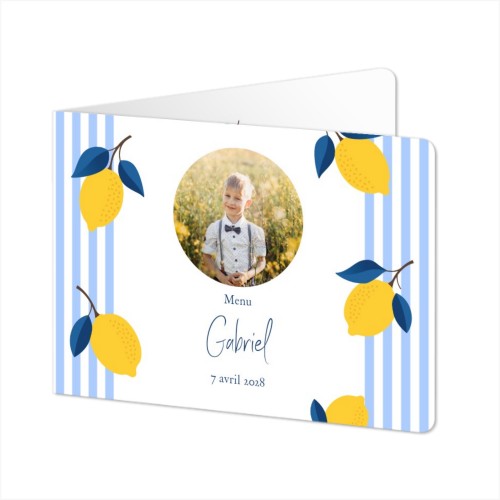 Faire-part 2 volets Paysage coins arrondis 14,3 x 10 cm Faire-part 2 volets Paysage coins arrondis 14,3 x 10 cm