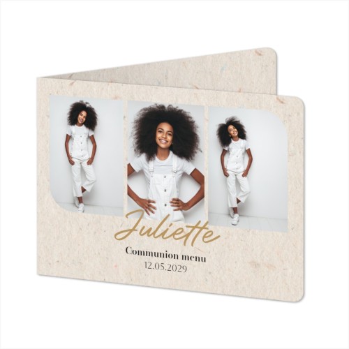 Doble Fotokort Liggende runde hjørner 14,3 x 10 cm