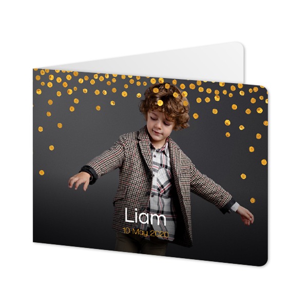 Foldede Fotokort landskab runde hjørner 14,3 x 10 cm Foldede Fotokort landskab runde hjørner 14,3 x 10 cm