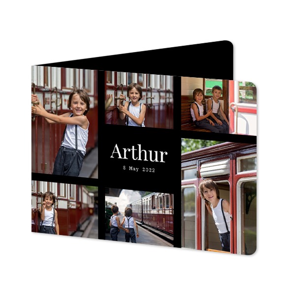 Taitekortit Vaaka pyöristetyillä kulmilla 14,3 x 10 cm