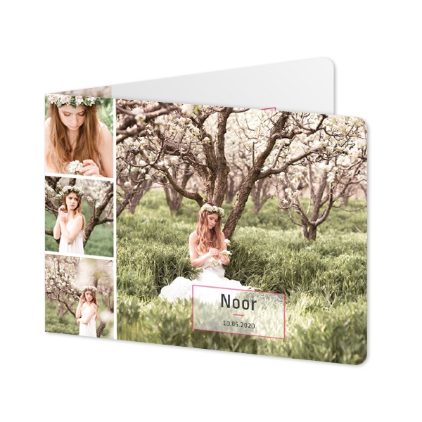 Vikta Fotokort Liggande rundade hörn 14,3 x 10 cm