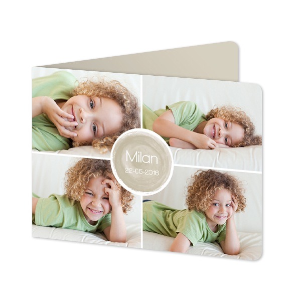 Vikta Fotokort Liggande rundade hörn 14,3 x 10 cm