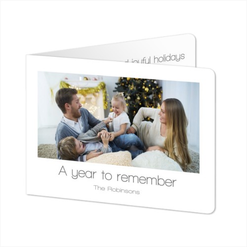 Folded card landscape rounded corners 14,3 x 10 cm Folded card landscape rounded corners 14,3 x 10 cm