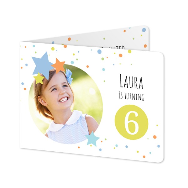 Folded card landscape rounded corners 14,3 x 10 cm Folded card landscape rounded corners 14,3 x 10 cm