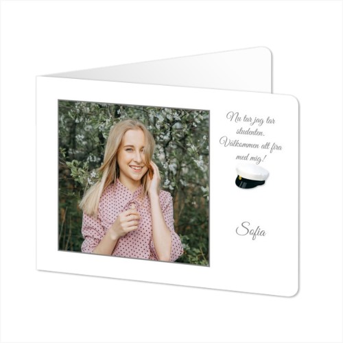 Vikta Fotokort Liggande rundade hörn 14,3 x 10 cm