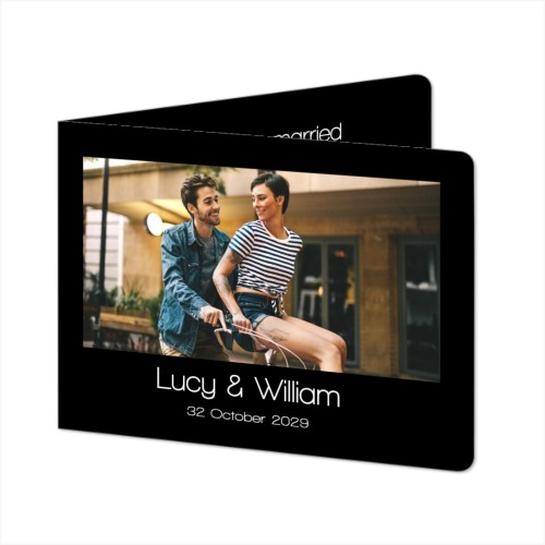 Gevouwen Kaart liggend met ronde hoeken 14,3 x 10 cm Gevouwen Kaart liggend met ronde hoeken 14,3 x 10 cm