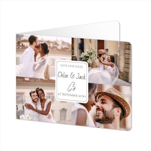 Foldede Fotokort landskab runde hjørner 14,3 x 10 cm Foldede Fotokort landskab runde hjørner 14,3 x 10 cm