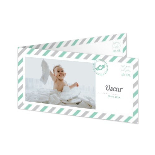 Folded Card Panoramic Landscape 19,6 x 9,3 cm Folded Card Panoramic Landscape 19,6 x 9,3 cm