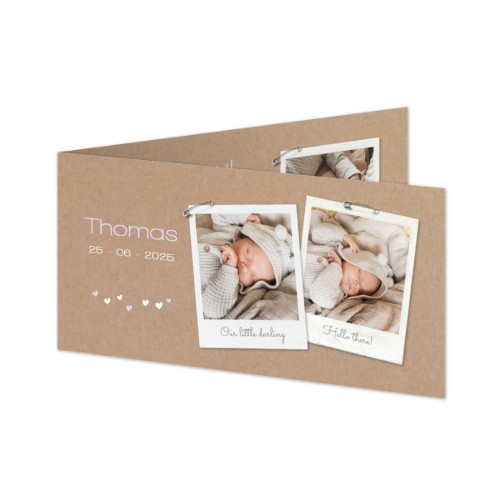 Folded Card Panoramic Landscape 19,6 x 9,3 cm Folded Card Panoramic Landscape 19,6 x 9,3 cm