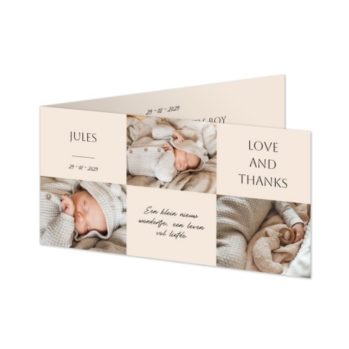 Faire-part 2 volets Pano paysage 19,6 x 9,3 cm Faire-part 2 volets Pano paysage 19,6 x 9,3 cm