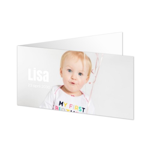 Foldede Fotokort Pano Landskab 19,6 x 9,3 cm