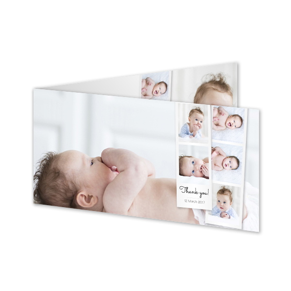 Foldede Fotokort Pano Landskab 19,6 x 9,3 cm