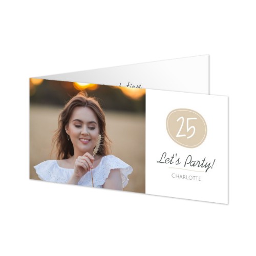 Folded Card Panoramic Landscape 19,6 x 9,3 cm Folded Card Panoramic Landscape 19,6 x 9,3 cm