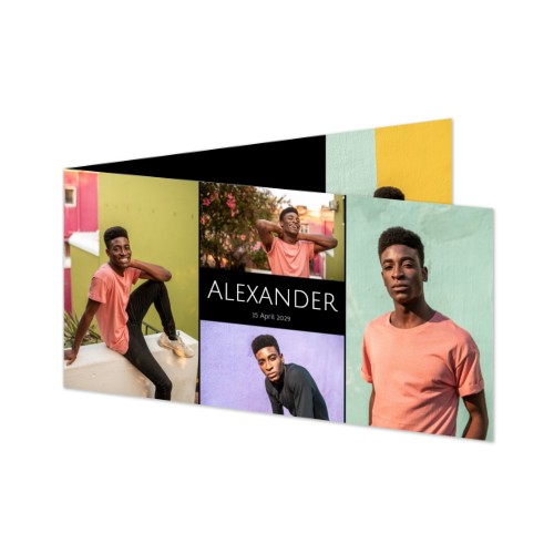 Minimalistische Fotocollage