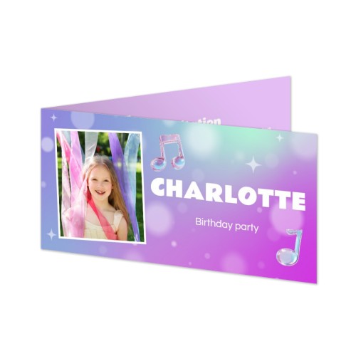 Holographic Music Notes