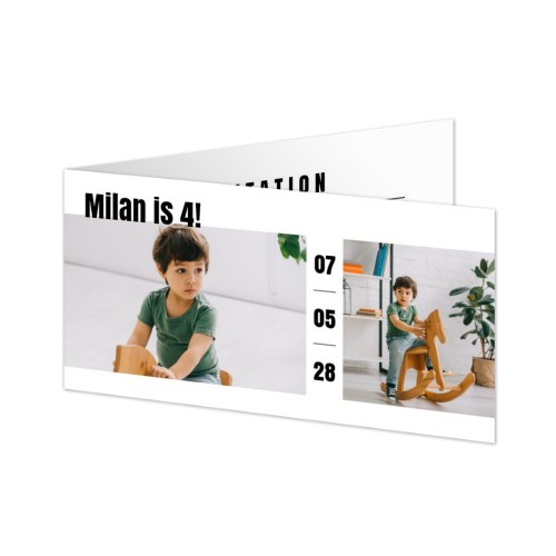 Doble Fotokort Pano Liggende 19,6 x 9,3 cm