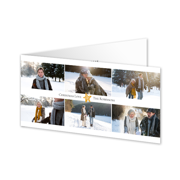 Folded Card Panoramic Landscape 19,6 x 9,3 cm Folded Card Panoramic Landscape 19,6 x 9,3 cm