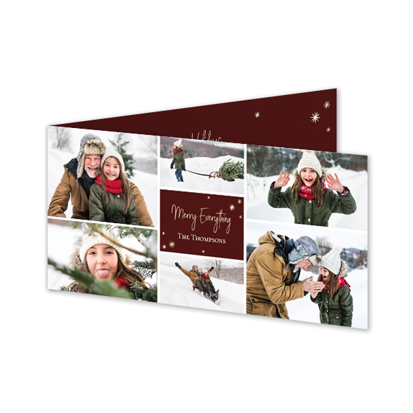 Folded Card Panoramic Landscape 19,6 x 9,3 cm