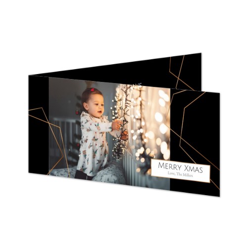 Folded Card Panoramic Landscape 19,6 x 9,3 cm