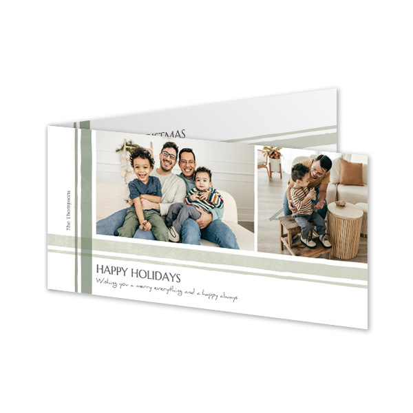 Folded Card Panoramic Landscape 19,6 x 9,3 cm