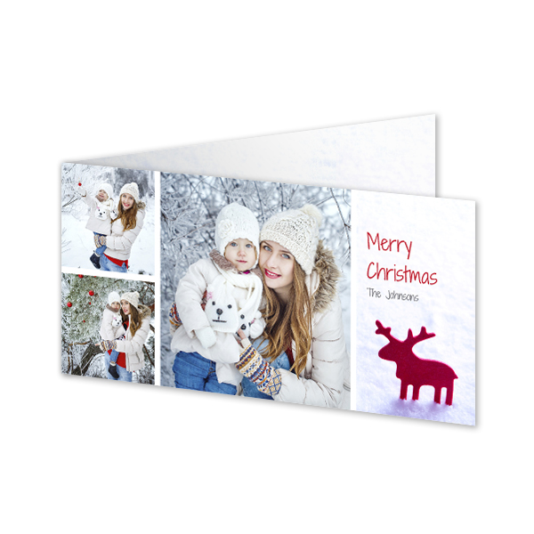 Doble Fotokort Pano Liggende 19,6 x 9,3 cm