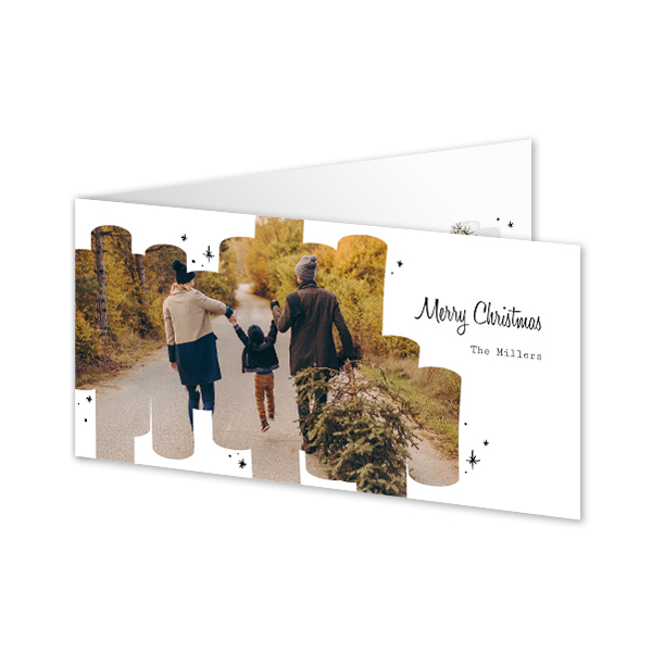 Doble Fotokort Pano Liggende 19,6 x 9,3 cm