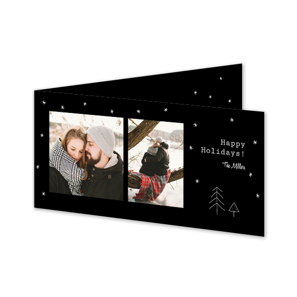 Foldede Fotokort Pano Landskab 19,6 x 9,3 cm