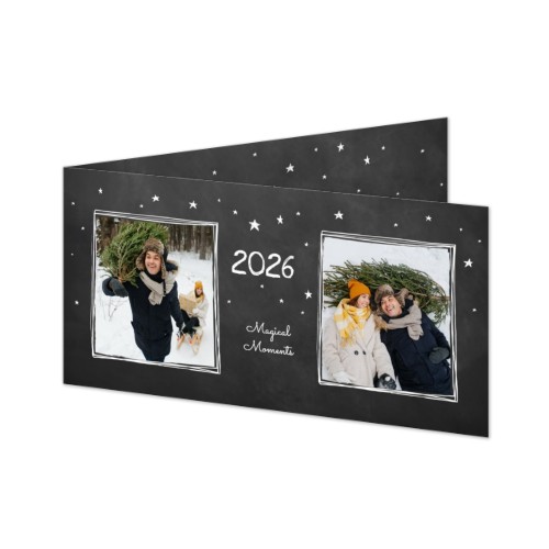 Folded Card Panoramic Landscape 19,6 x 9,3 cm Folded Card Panoramic Landscape 19,6 x 9,3 cm