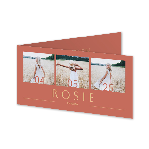 Folded Card Panoramic Landscape 19,6 x 9,3 cm Folded Card Panoramic Landscape 19,6 x 9,3 cm