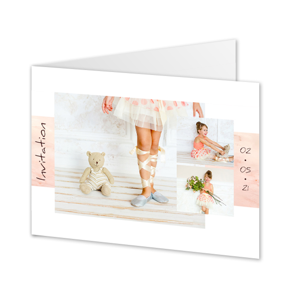 Folded Card Panoramic Landscape 19,6 x 9,3 cm