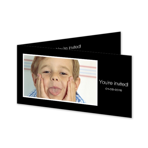 Falt-Grusskarte Pano Querformat 19,6 x 9,3 cm