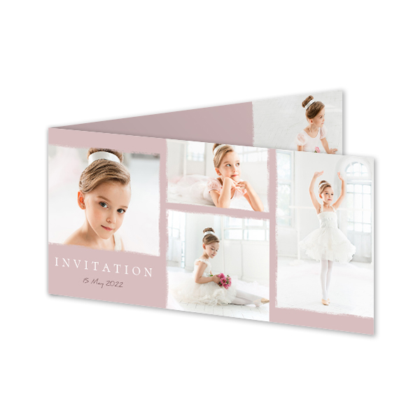 Folded Card Panoramic Landscape 19,6 x 9,3 cm Folded Card Panoramic Landscape 19,6 x 9,3 cm