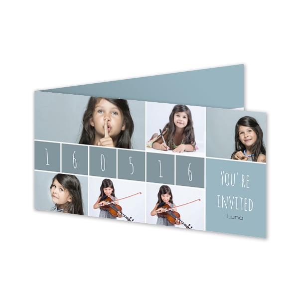 Falt-Grusskarte Pano Querformat 19,6 x 9,3 cm