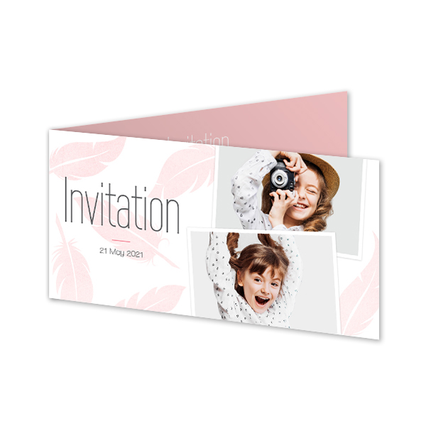 Foldede Fotokort Pano Landskab 19,6 x 9,3 cm