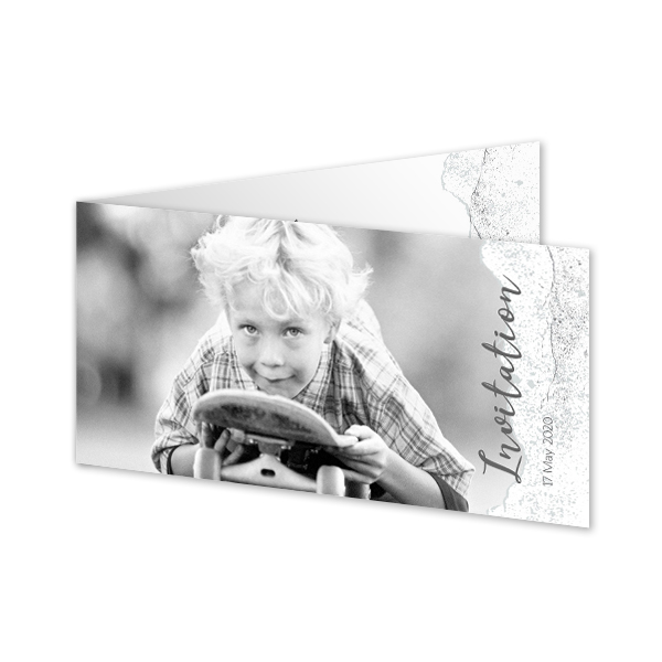 Foldede Fotokort Pano Landskab 19,6 x 9,3 cm