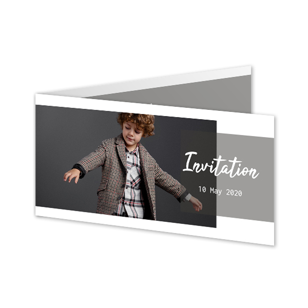 Foldede Fotokort Pano Landskab 19,6 x 9,3 cm