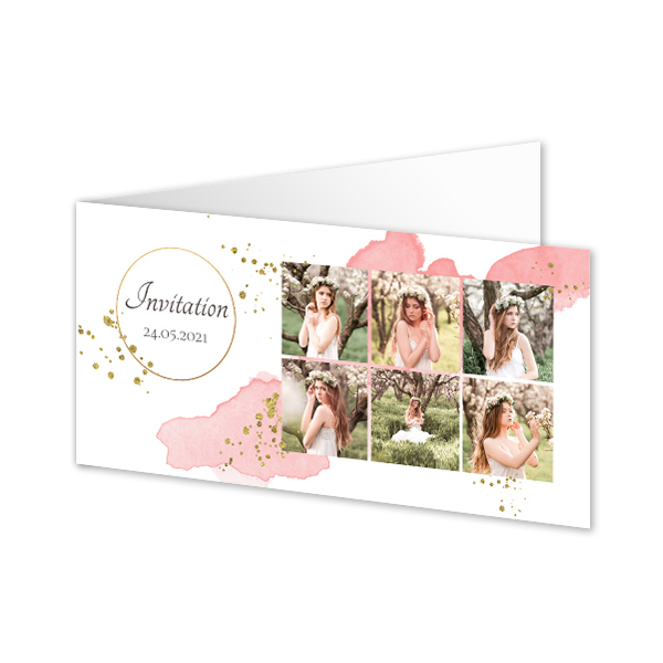 Watercolor Golden Circle Watercolor Golden Circle