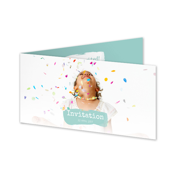 Folded Card Panoramic Landscape 19,6 x 9,3 cm