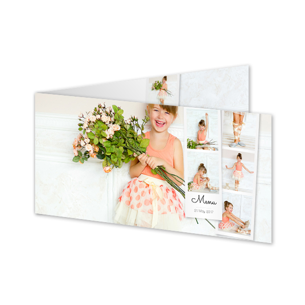 Folded Card Panoramic Landscape 19,6 x 9,3 cm Folded Card Panoramic Landscape 19,6 x 9,3 cm