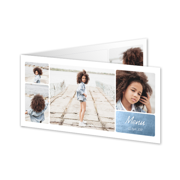 Foldede Fotokort Pano Landskab 19,6 x 9,3 cm