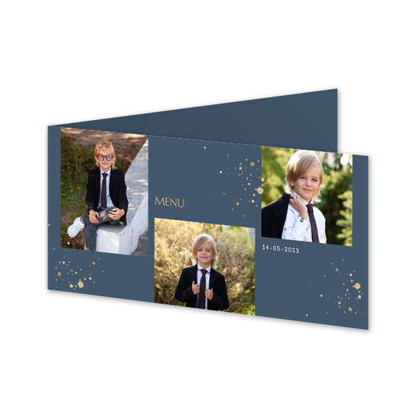 Folded Card Panoramic Landscape 19,6 x 9,3 cm Folded Card Panoramic Landscape 19,6 x 9,3 cm