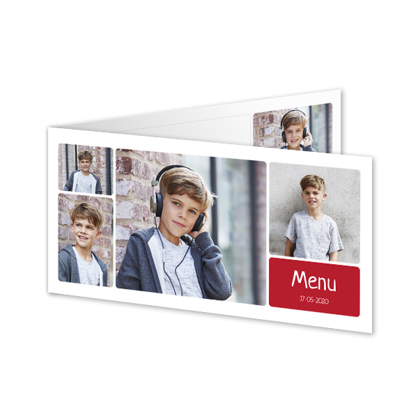 Folded Card Panoramic Landscape 19,6 x 9,3 cm Folded Card Panoramic Landscape 19,6 x 9,3 cm