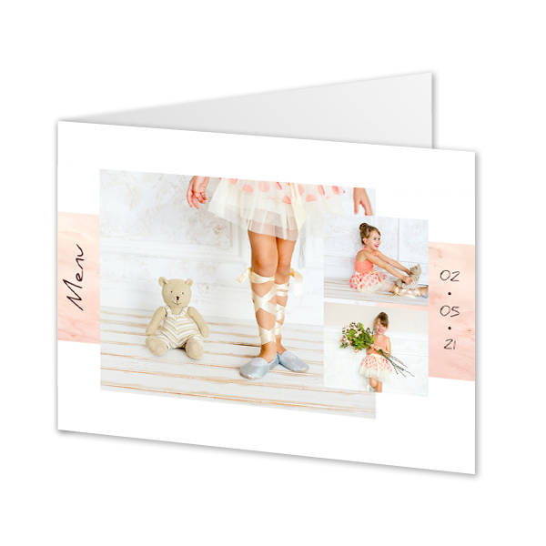 Folded Card Panoramic Landscape 19,6 x 9,3 cm